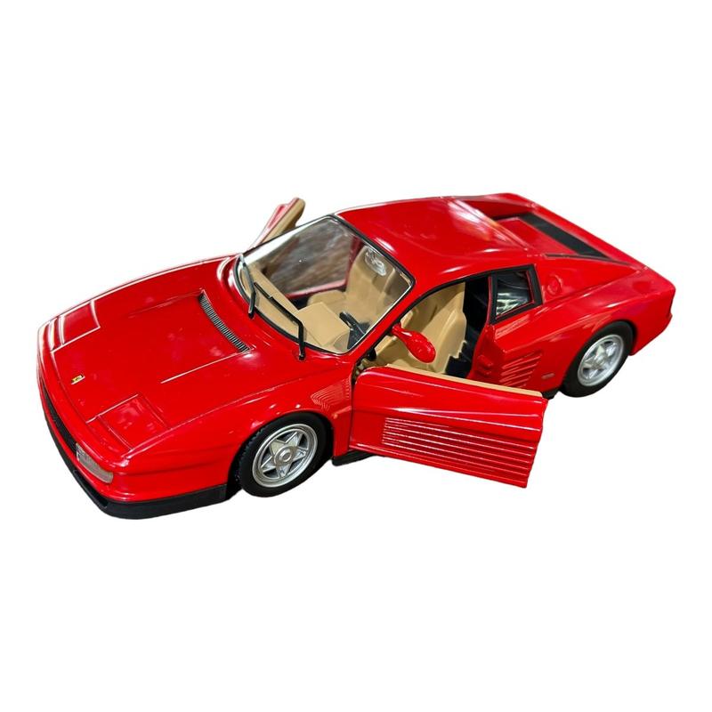 ミニカー Ferrari Testarossa modification 1/43 Nossa miniatura da Ferrari Testarossa na escala 1/12 no